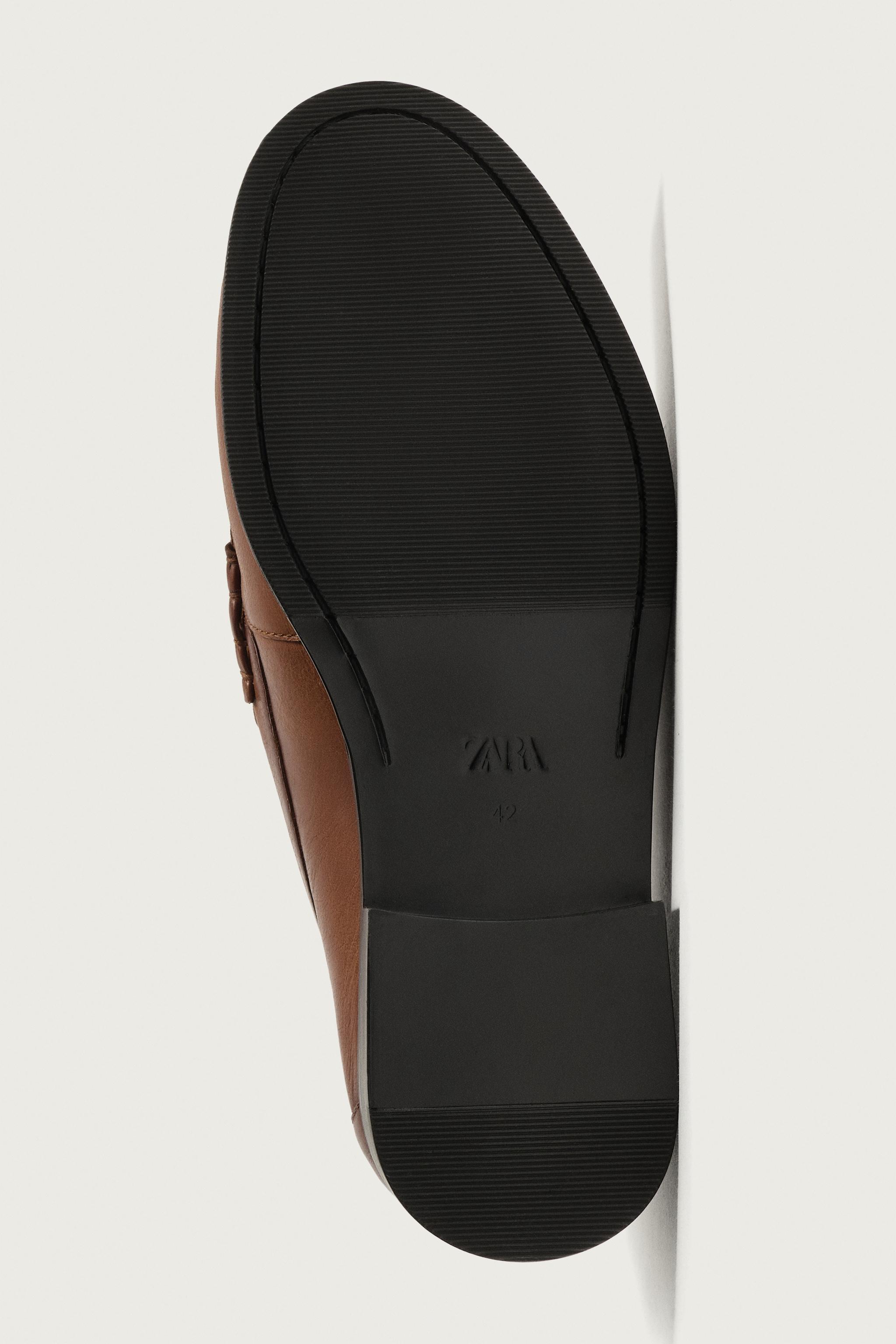MOCASSINS EN CUIR FRUIT OF THE LOOM™